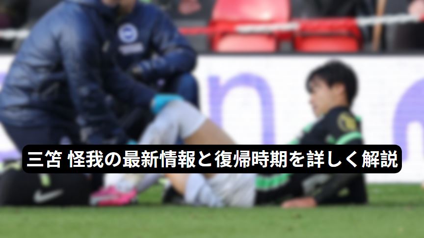 三笘 怪我